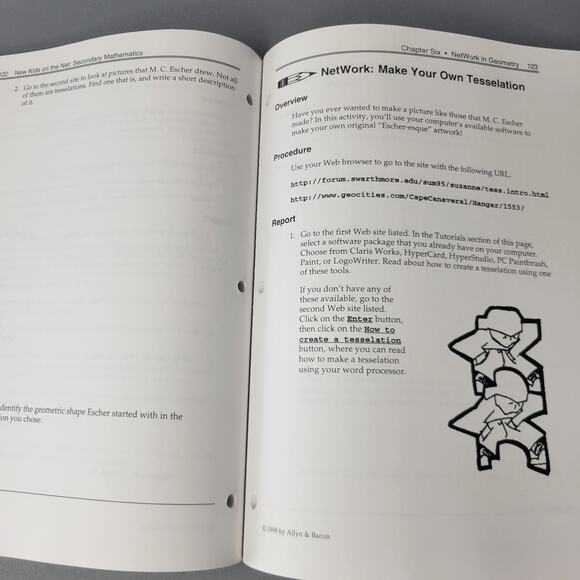 New Kids on the Net Internet Activities Secondary Mathematics 1999 PB Book - Picture 5 of 15